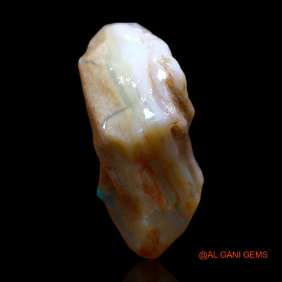 Natural Untreated Fire Opal Loose Gemstone Fancy Rough From Australia 18.00 Cts 23x17x10 mm RD-726