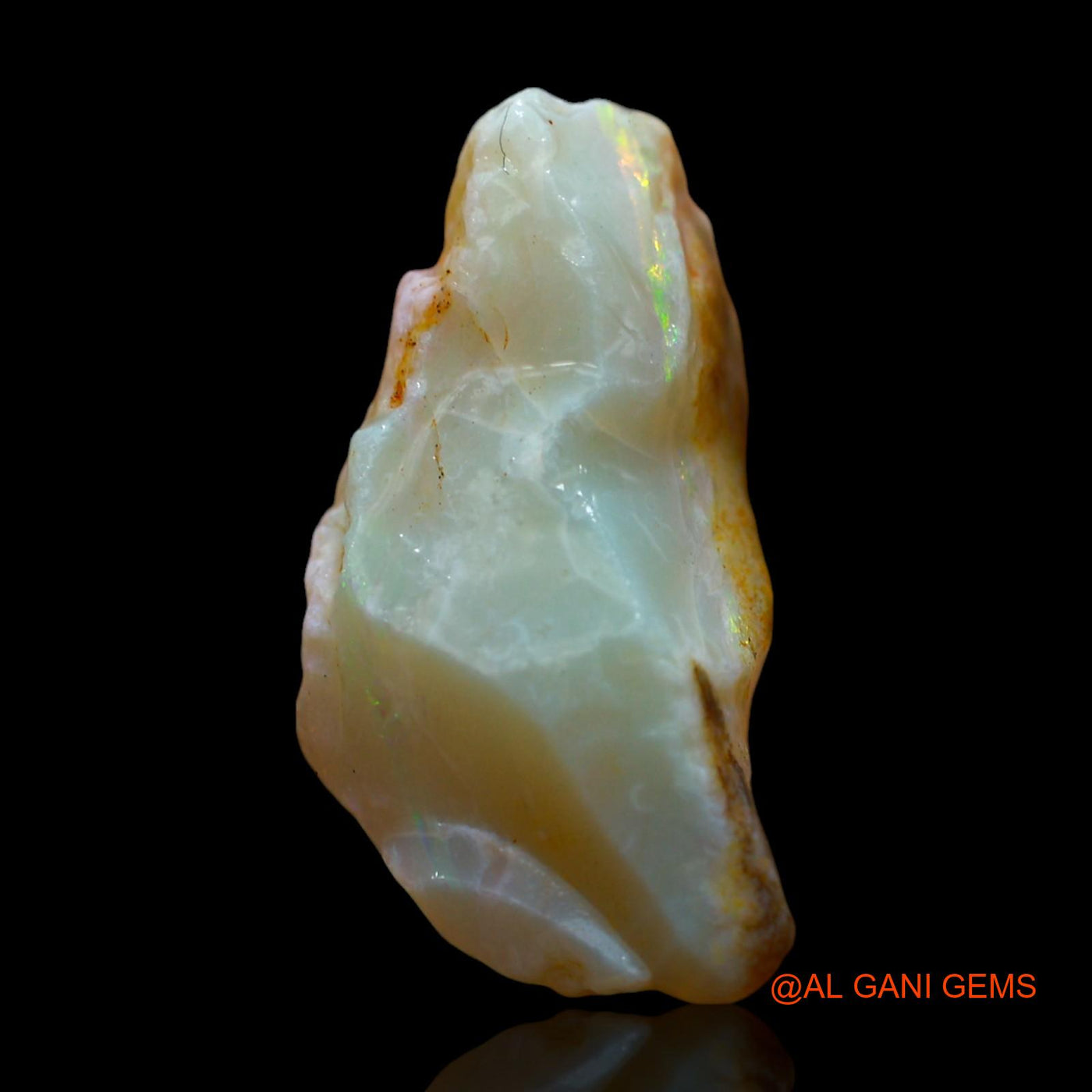 15.00 Cts Natural Australian Fire Opal Fancy Rough Loose Gemstone For Jewelry 21x15x11 mm RD-727