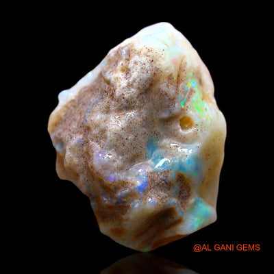 20.00 Cts Natural Australian Fire Opal Loose Gemstone Fancy Rough 22x17x11 mm RD-728
