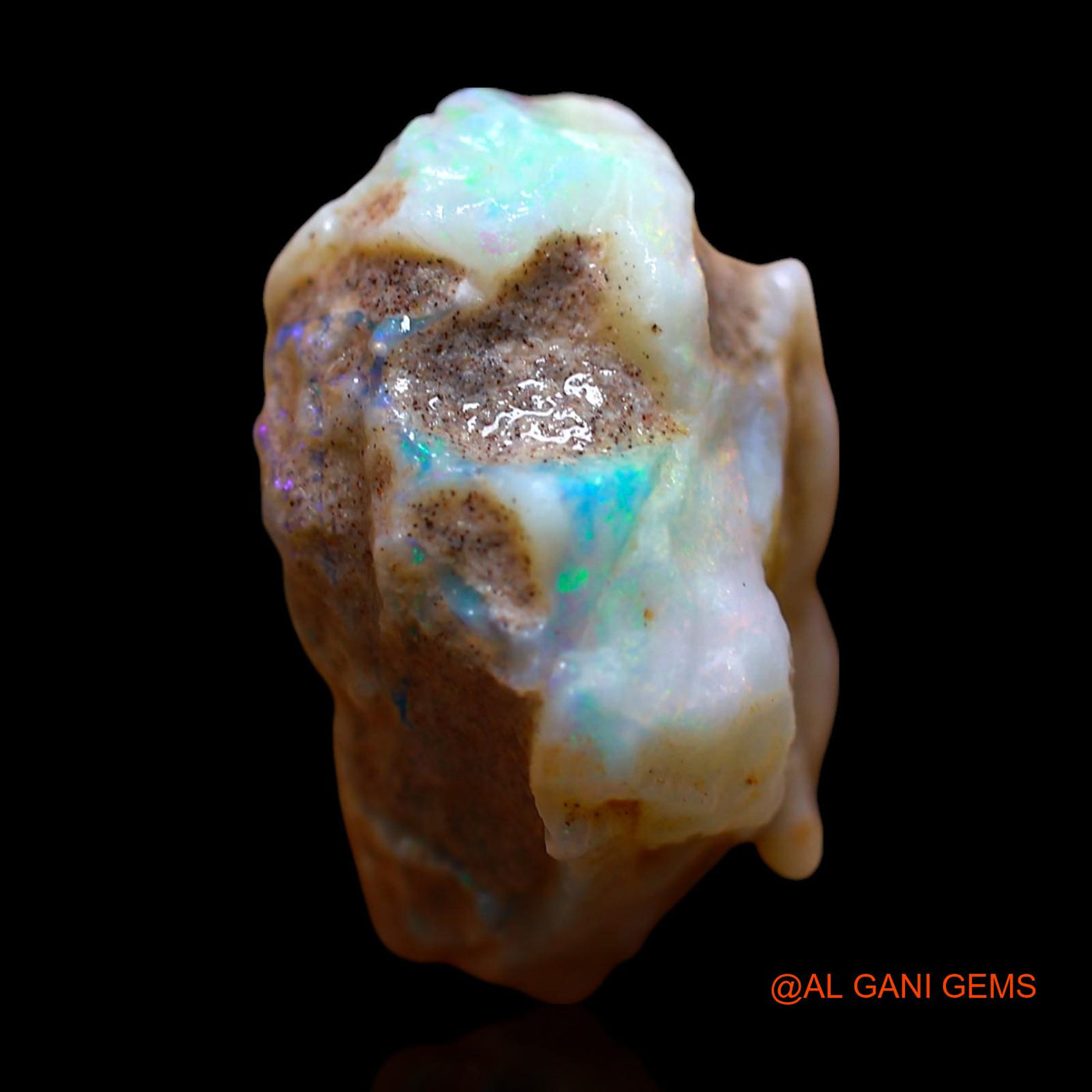 20.00 Cts Natural Australian Fire Opal Loose Gemstone Fancy Rough 22x17x11 mm RD-728
