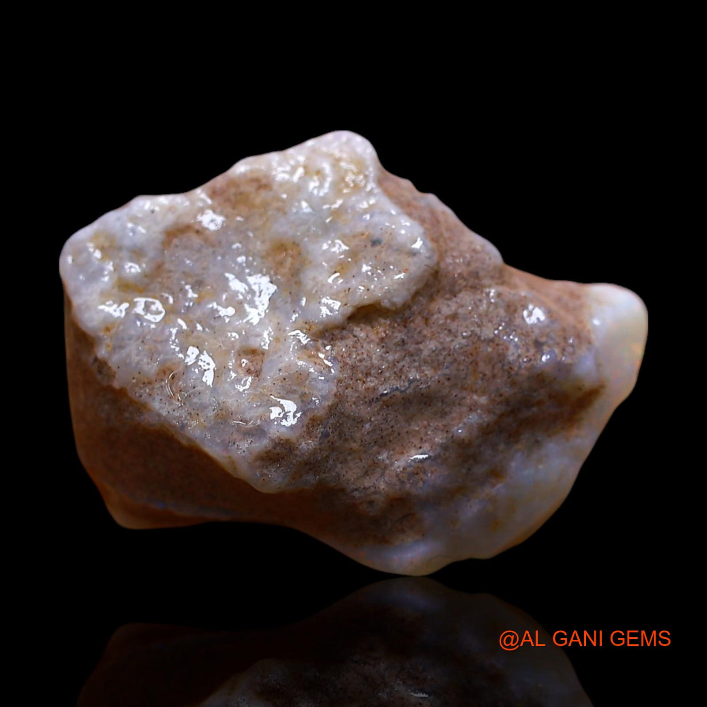 18.00 Cts Natural Australian Fire Opal Fancy Rough Loose Gemstone For Jewelry 24x17x10 mm RD-734