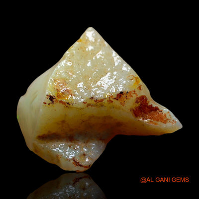 11.00 Cts Natural Australian Fire Opal Loose Gemstone Fancy Rough 19x17x9 mm RD-736