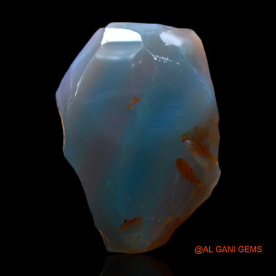 Natural Fire Opal Gemstone 14.00 Cts Loose Fancy Rough From Australia 22x15x5 mm RD-740