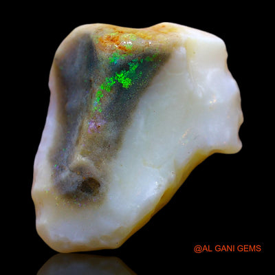 Natural Untreated Fire Opal Loose Gemstone Fancy Rough From Australia 10.00 Cts 18x16x7 mm RD-741