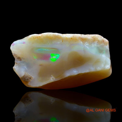 13.00 Cts Natural Australian Fire Opal Loose Gemstone Fancy Rough 22x14x10 mm RD-744