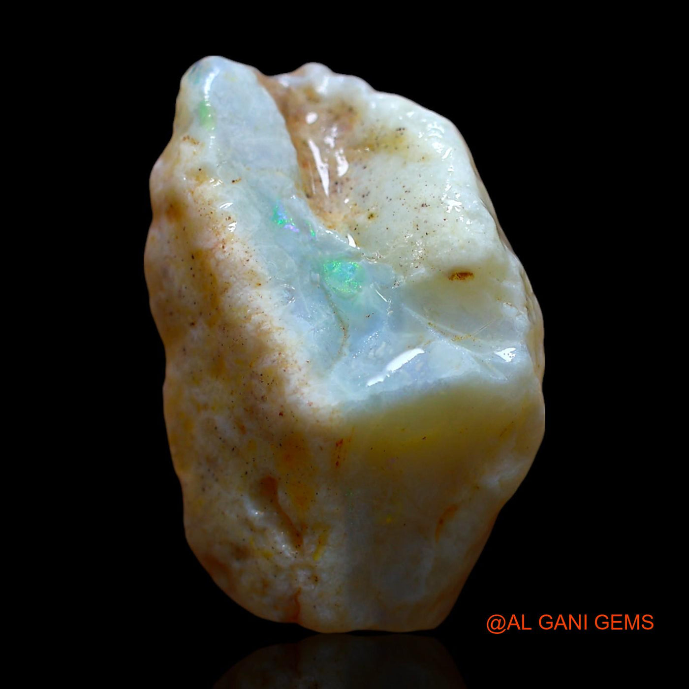 13.00 Cts Natural Australian Fire Opal Loose Gemstone Fancy Rough 22x14x10 mm RD-744