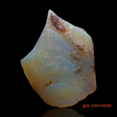 7.00 Cts Unheated Australian Fire Opal Loose Gemstone Fancy Rough Natural 23x18x4 mm RD-746