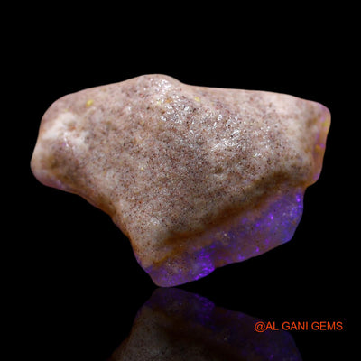 Natural Fire Opal Gemstone 11.00 Cts Loose Fancy Rough From Australia 21x16x8 mm RD-747