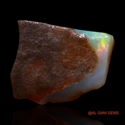 12.00 Cts Natural Australian Fire Opal Loose Gemstone Fancy Rough 17x14x9 mm RD-750
