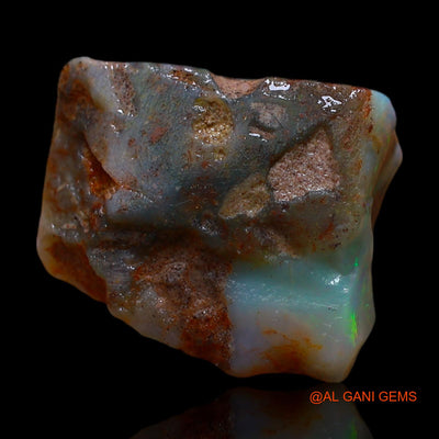 12.00 Cts Natural Australian Fire Opal Loose Gemstone Fancy Rough 17x14x9 mm RD-750