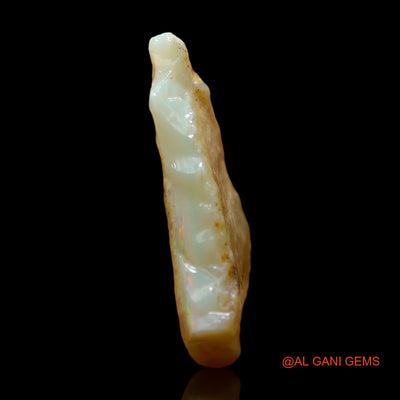 Natural Untreated Fire Opal Loose Gemstone Fancy Rough From Australia 8.00 Cts 20x15x5 mm RD-753