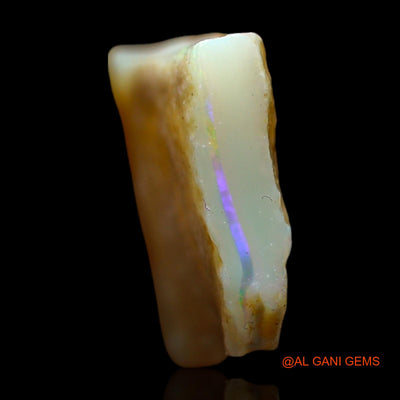 Natural Untreated Fire Opal Loose Gemstone Fancy Rough From Australia 8.00 Cts 20x15x5 mm RD-753