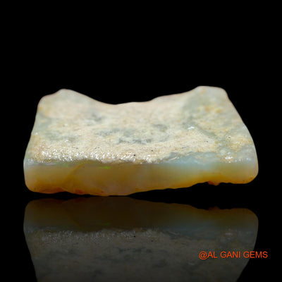 Natural Untreated Fire Opal Loose Gemstone Fancy Rough From Australia 8.00 Cts 20x15x5 mm RD-753