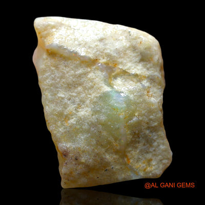 Natural Untreated Fire Opal Loose Gemstone Fancy Rough From Australia 8.00 Cts 20x15x5 mm RD-753