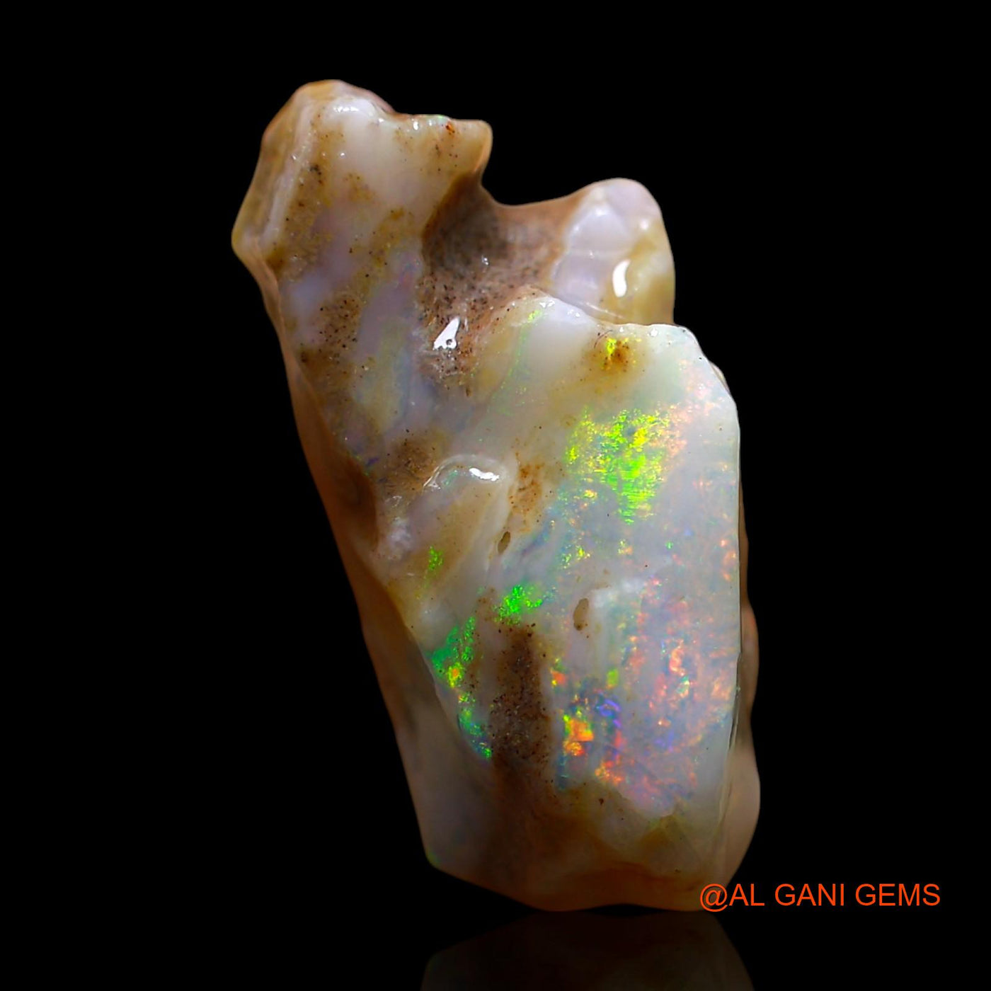12.00 Cts Unheated Australian Fire Opal Loose Gemstone Fancy Rough Natural 23x9x10 mm RD-754