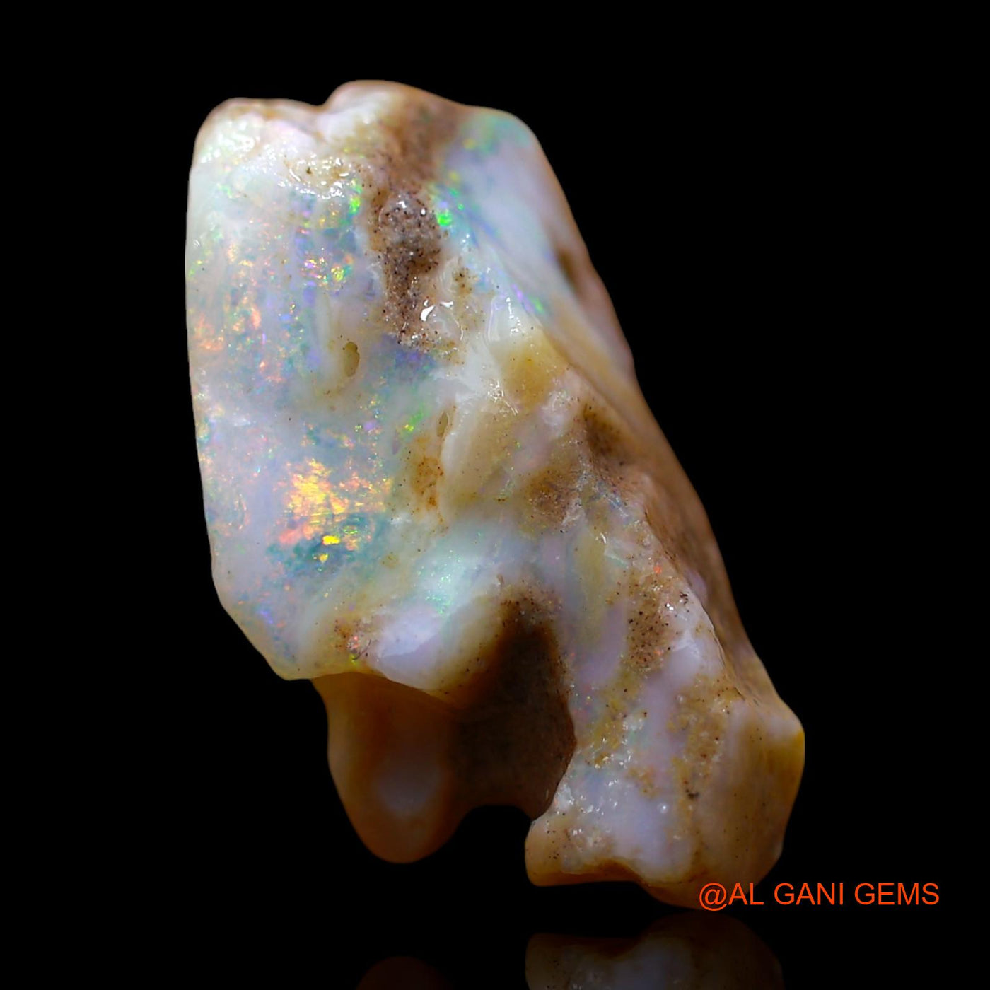 12.00 Cts Unheated Australian Fire Opal Loose Gemstone Fancy Rough Natural 23x9x10 mm RD-754