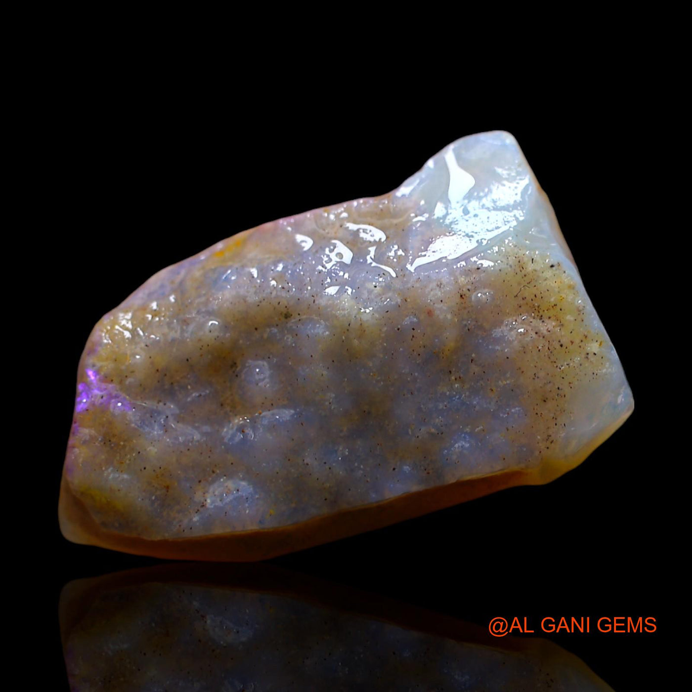 10.00 Cts Natural Australian Fire Opal Loose Gemstone Fancy Rough 21x13x6 mm RD-757