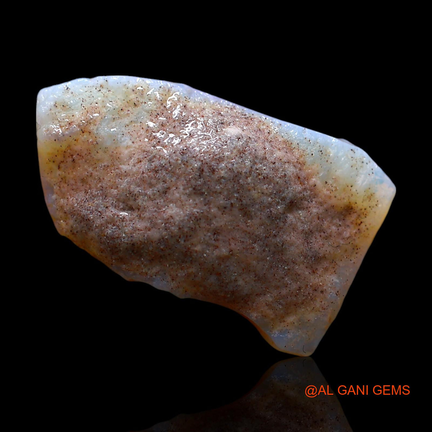 10.00 Cts Natural Australian Fire Opal Loose Gemstone Fancy Rough 21x13x6 mm RD-757