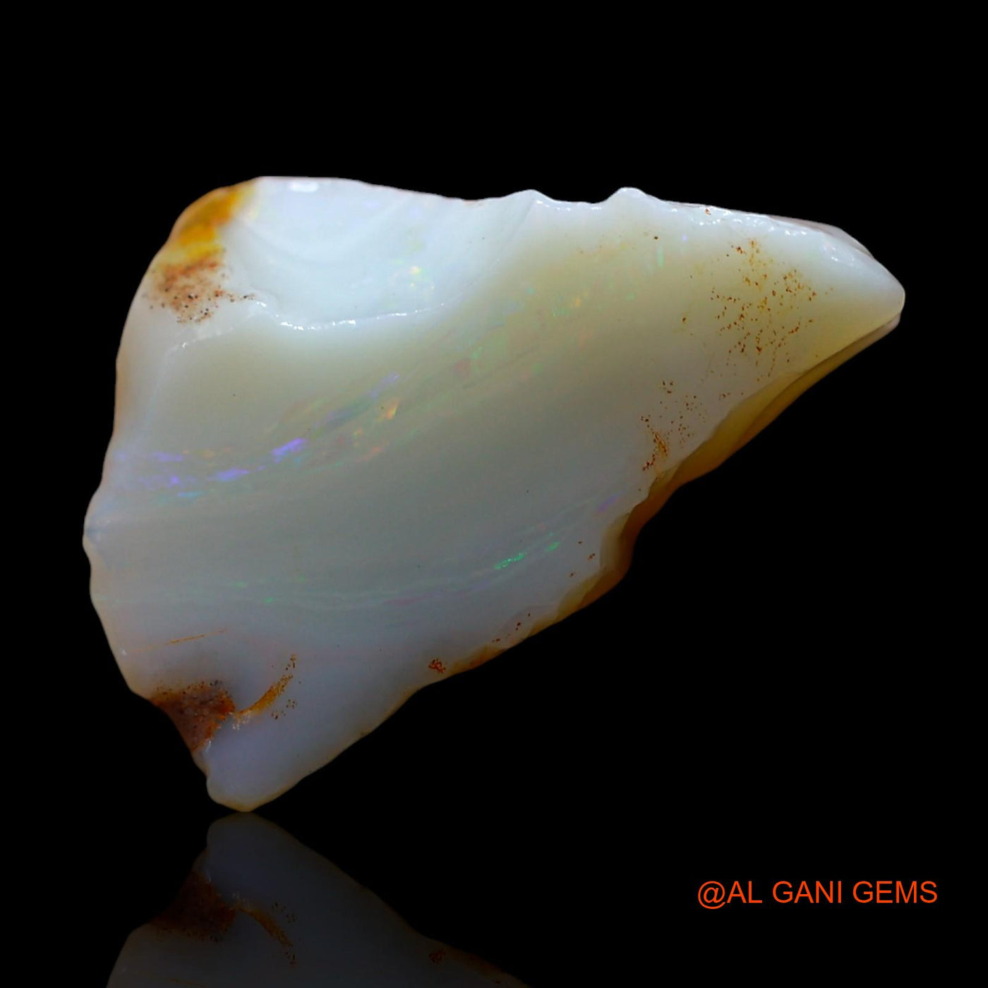 10.00 Cts Natural Australian Fire Opal Loose Gemstone Fancy Rough 20x12x13 mm RD-762