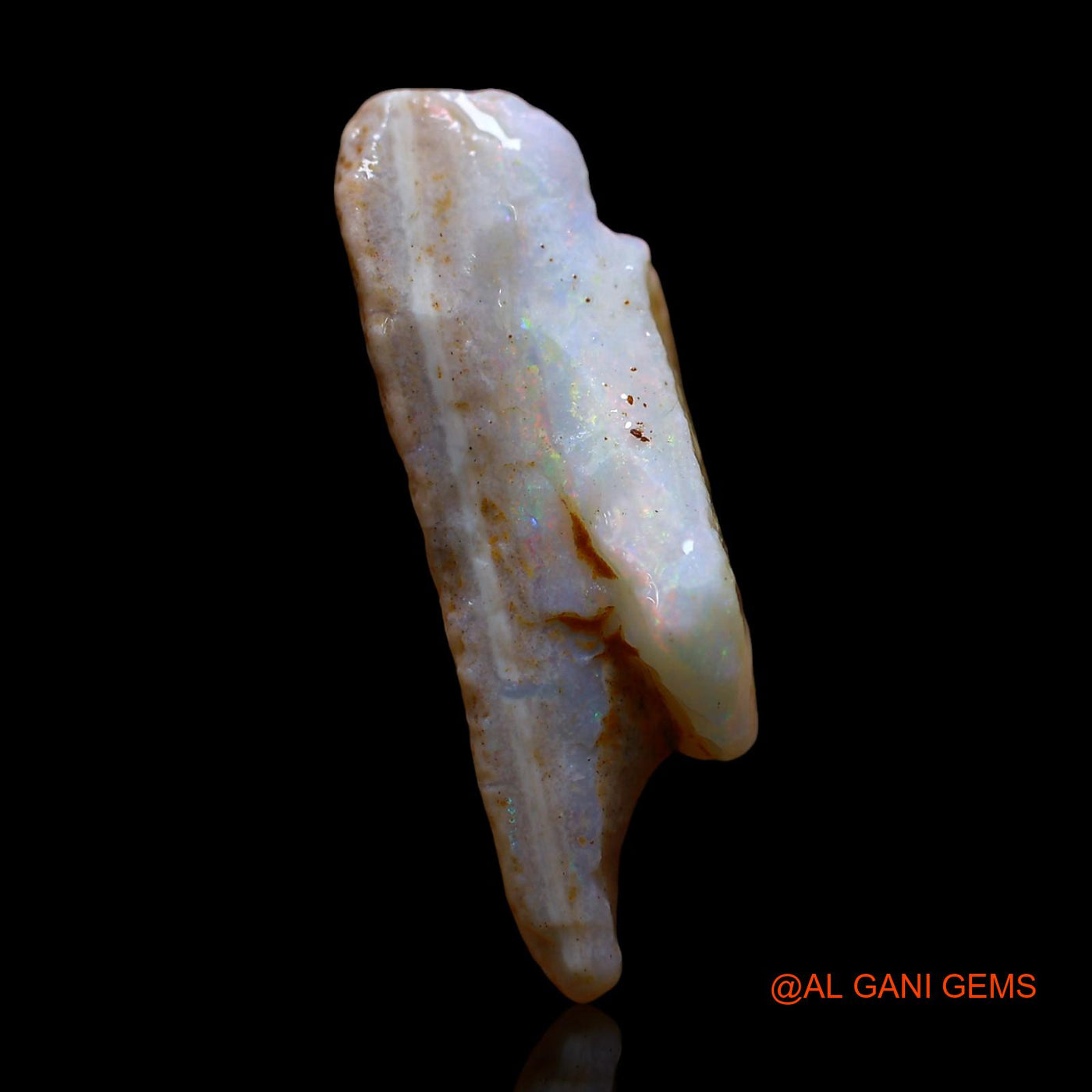 10.00 Cts Natural Australian Fire Opal Fancy Rough Loose Gemstone For Jewelry 26x13x8 mm RD-764