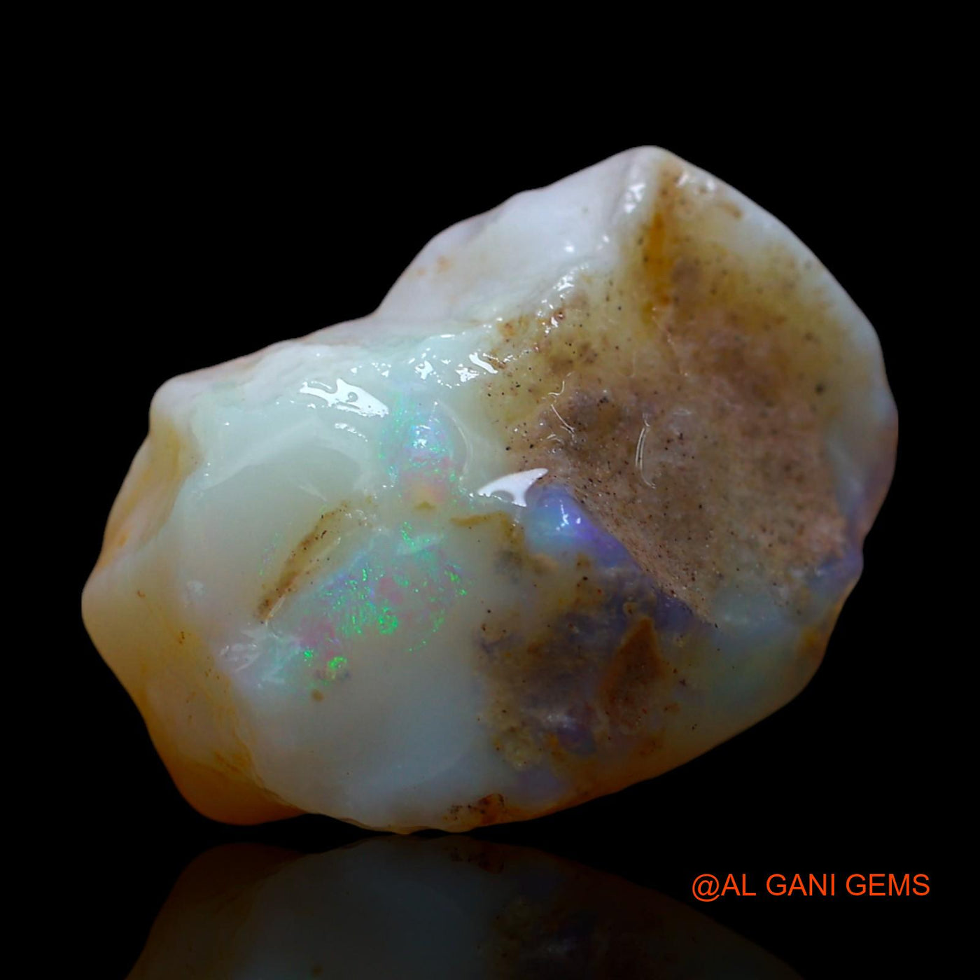 15.00 Cts Natural Australian Fire Opal Loose Gemstone Fancy Rough 20x14x13 mm RD-765