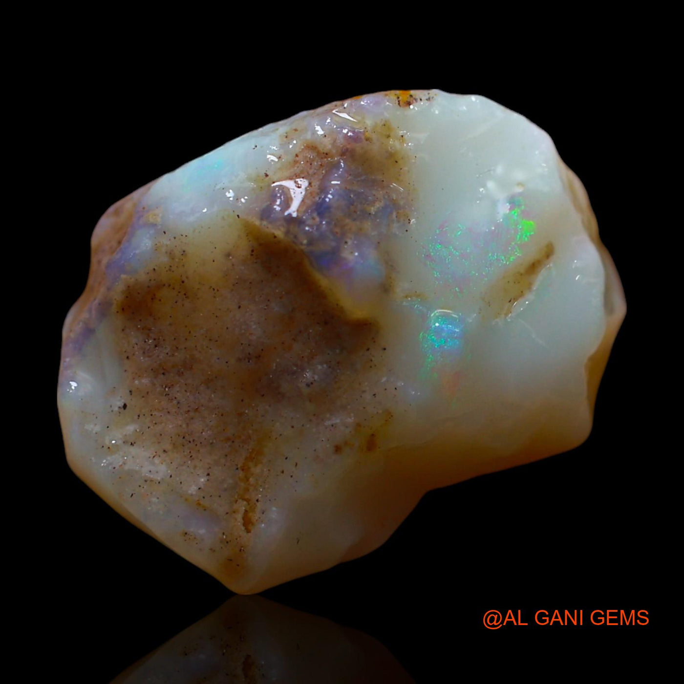 15.00 Cts Natural Australian Fire Opal Loose Gemstone Fancy Rough 20x14x13 mm RD-765
