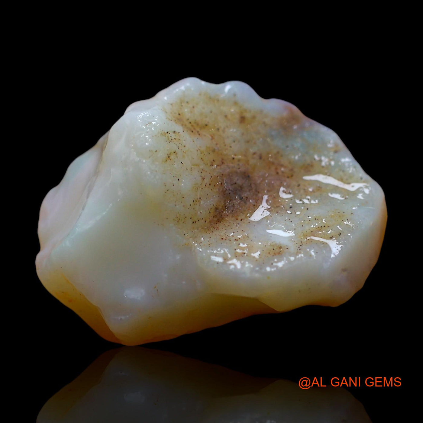 15.00 Cts Natural Australian Fire Opal Loose Gemstone Fancy Rough 20x14x13 mm RD-765