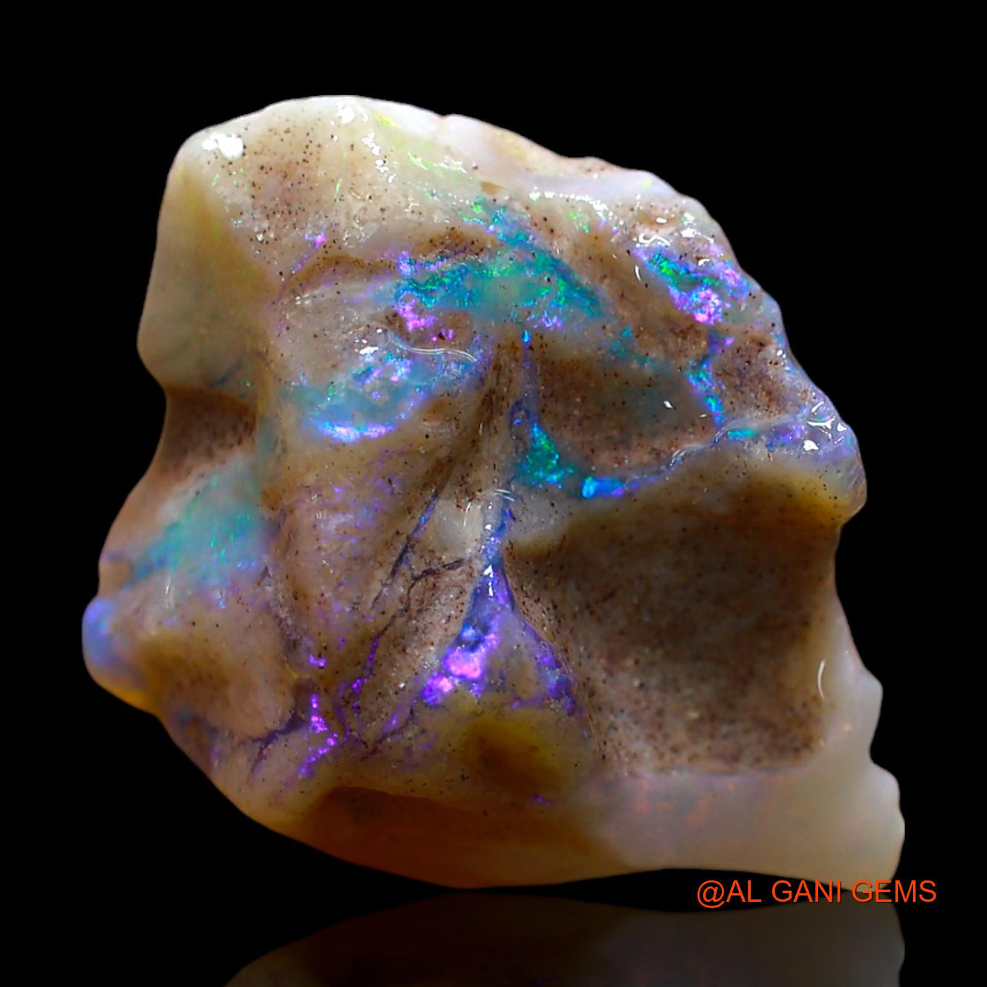 12.00 Cts Natural Australian Fire Opal Fancy Rough Loose Gemstone For Jewelry 18x16x10 mm RD-767