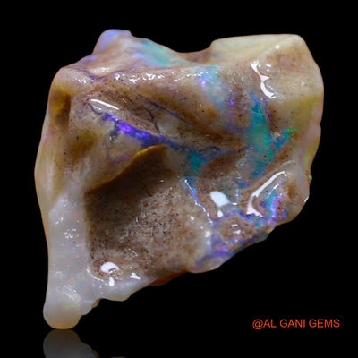 12.00 Cts Natural Australian Fire Opal Fancy Rough Loose Gemstone For Jewelry 18x16x10 mm RD-767