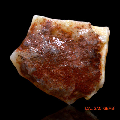 11.00 Cts Natural Australian Fire Opal Loose Gemstone Fancy Rough 19x18x7 mm RD-768