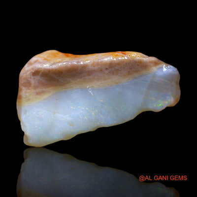 11.00 Cts Natural Australian Fire Opal Loose Gemstone Fancy Rough 21x12x2 mm RD-769