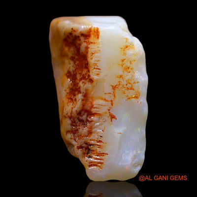 11.00 Cts Natural Australian Fire Opal Loose Gemstone Fancy Rough 21x12x2 mm RD-769