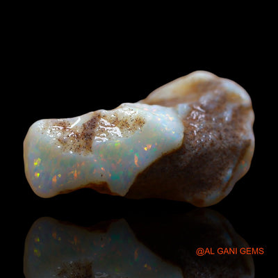 13.00 Cts Natural Australian Fire Opal Fancy Rough Loose Gemstone For Jewelry 23x14x10 mm RD-771