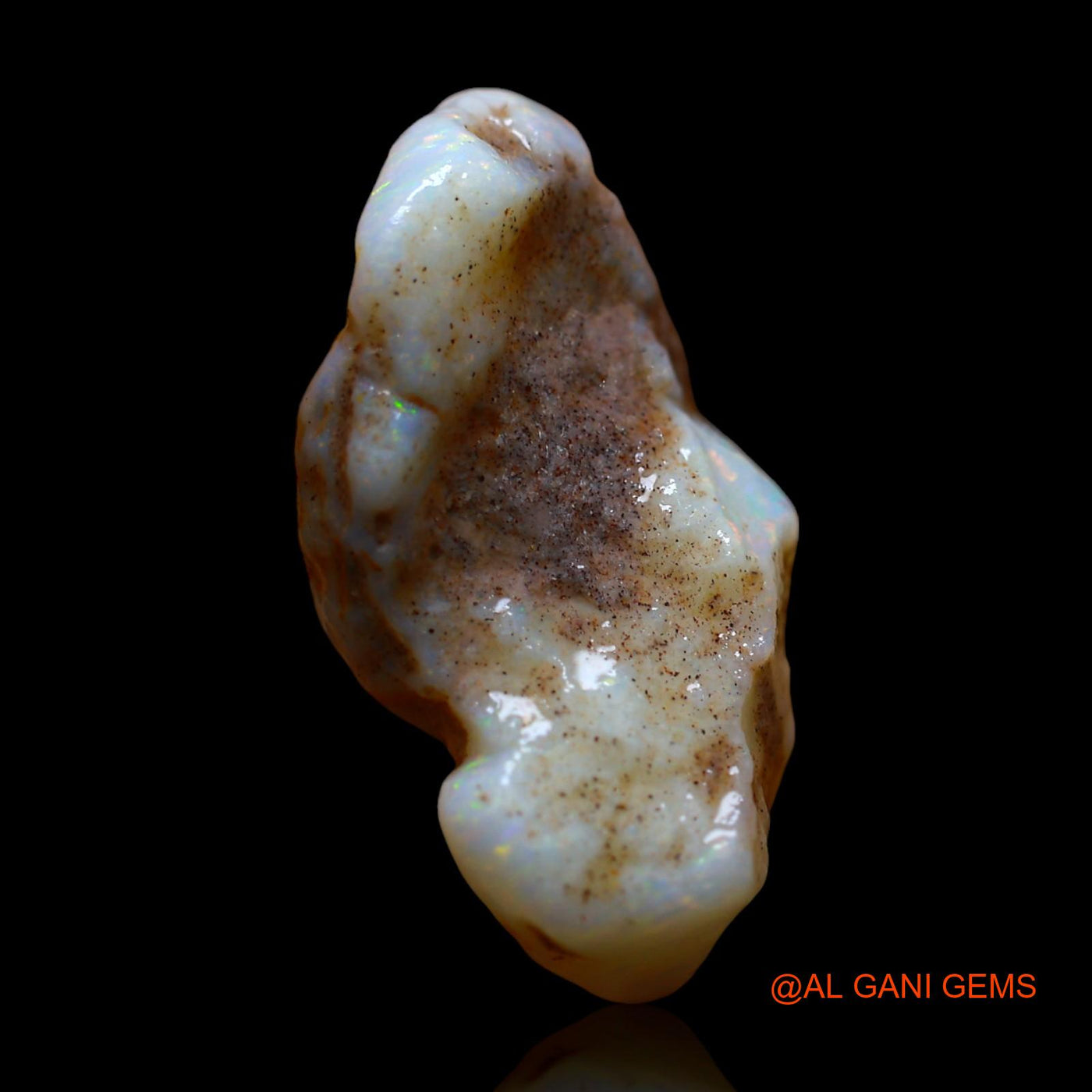13.00 Cts Natural Australian Fire Opal Fancy Rough Loose Gemstone For Jewelry 23x14x10 mm RD-771