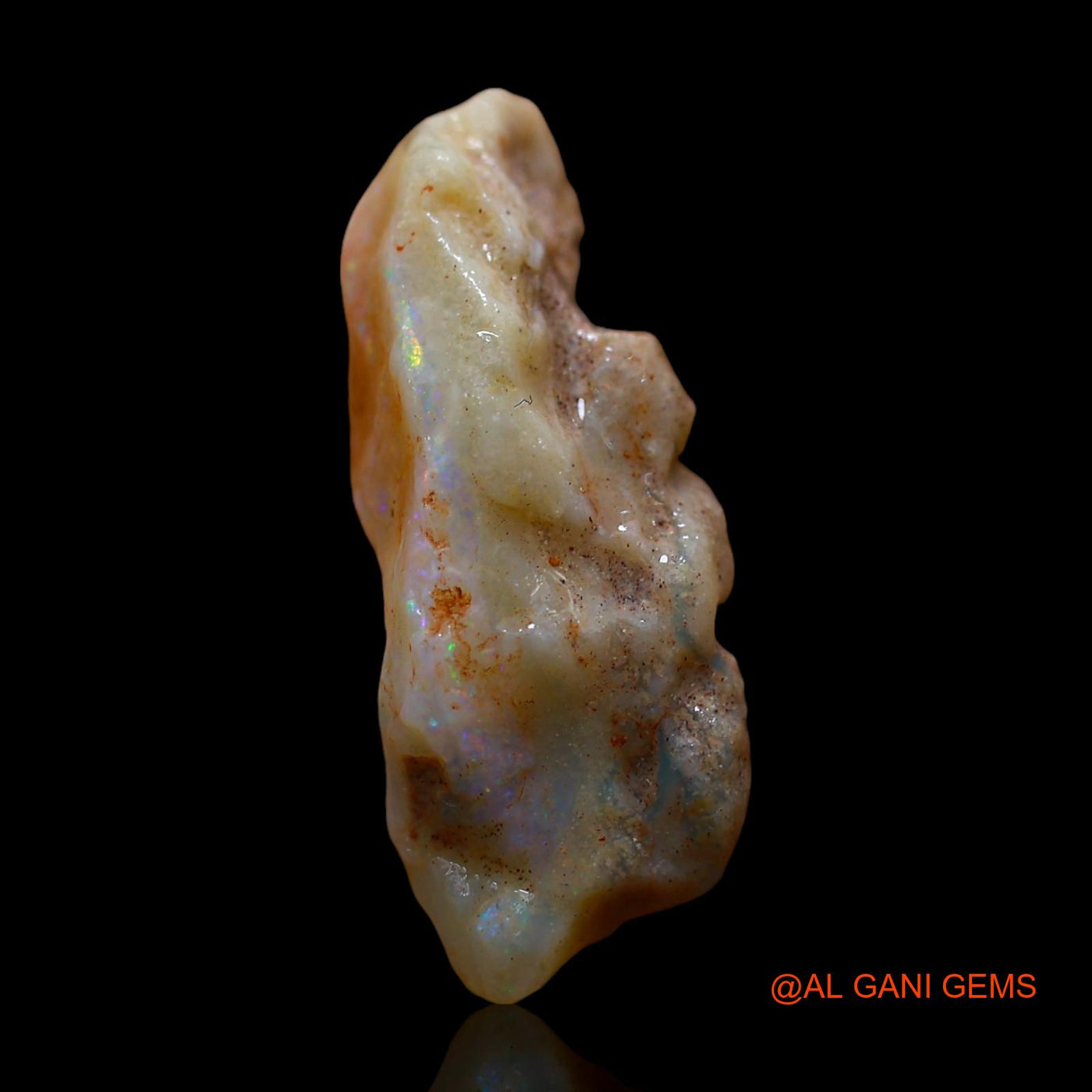 10.00 Cts Natural Australian Fire Opal Fancy Rough Loose Gemstone For Jewelry 25x10x9 mm RD-772