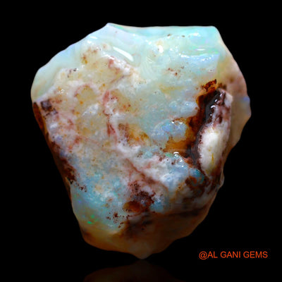 12.00 Cts Natural Australian Fire Opal Loose Gemstone Fancy Rough 19x16x8 mm RD-774