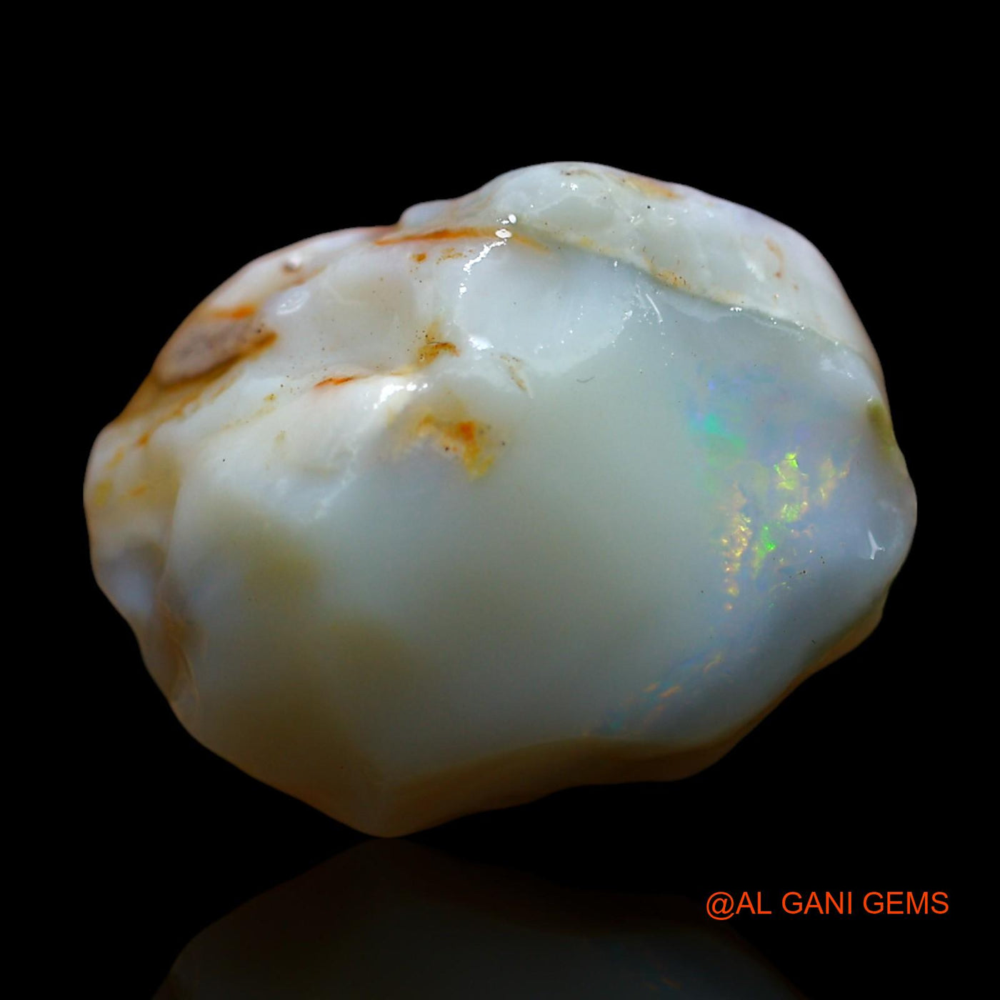 14.00 Cts Natural Australian Fire Opal Loose Gemstone Fancy Rough 19x15x11 mm RD-775