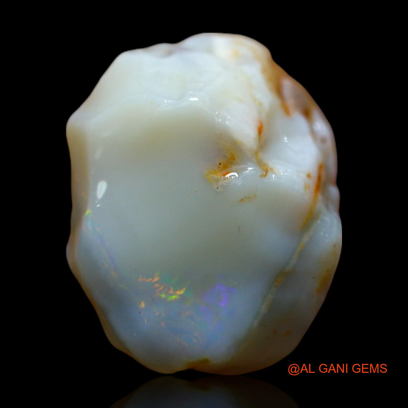 14.00 Cts Natural Australian Fire Opal Loose Gemstone Fancy Rough 19x15x11 mm RD-775