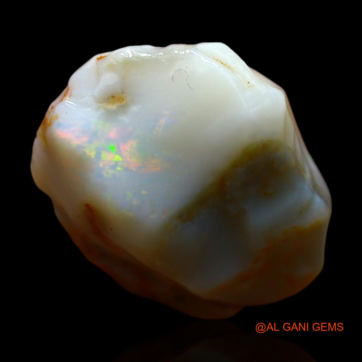 14.00 Cts Natural Australian Fire Opal Loose Gemstone Fancy Rough 19x15x11 mm RD-775