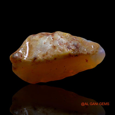 12.00 Cts Natural Australian Fire Opal Loose Gemstone Fancy Rough 23x8x10 mm RD-776