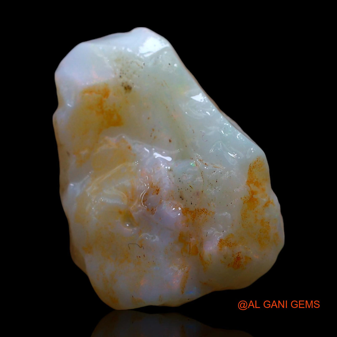 11.00 Cts Unheated Australian Fire Opal Loose Gemstone Fancy Rough Natural 18x14x8 mm RD-778
