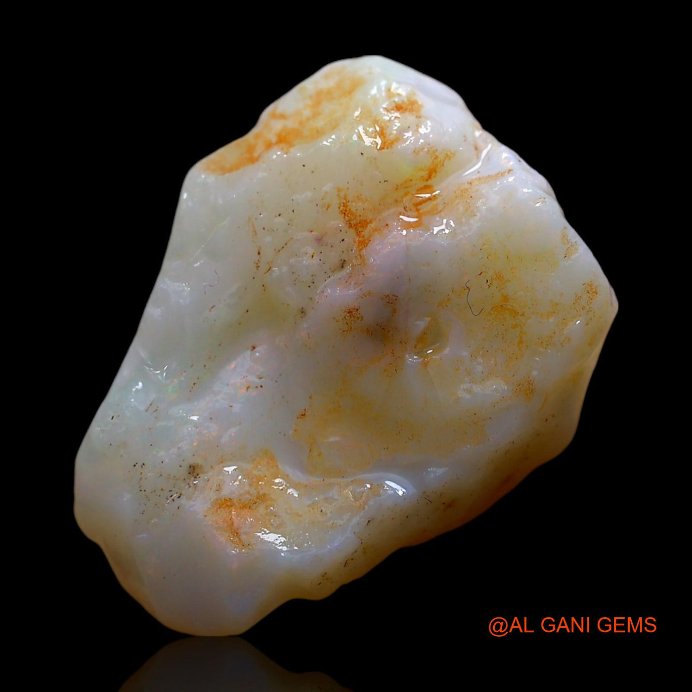 11.00 Cts Unheated Australian Fire Opal Loose Gemstone Fancy Rough Natural 18x14x8 mm RD-778