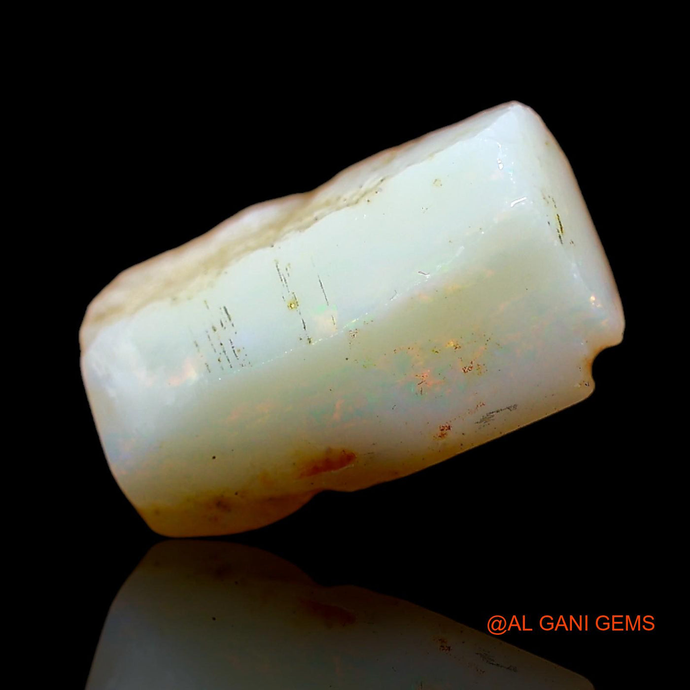3.00 Cts Natural Australian Fire Opal Fancy Rough Loose Gemstone For Jewelry 12x8x5 mm RD-77