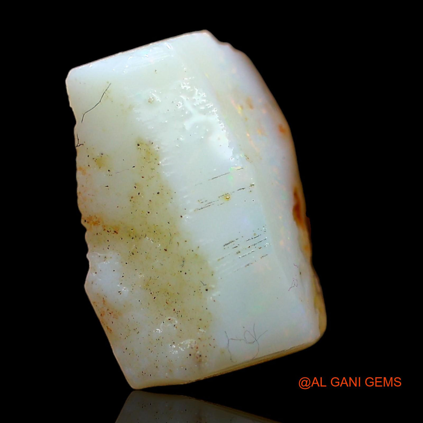 3.00 Cts Natural Australian Fire Opal Fancy Rough Loose Gemstone For Jewelry 12x8x5 mm RD-77