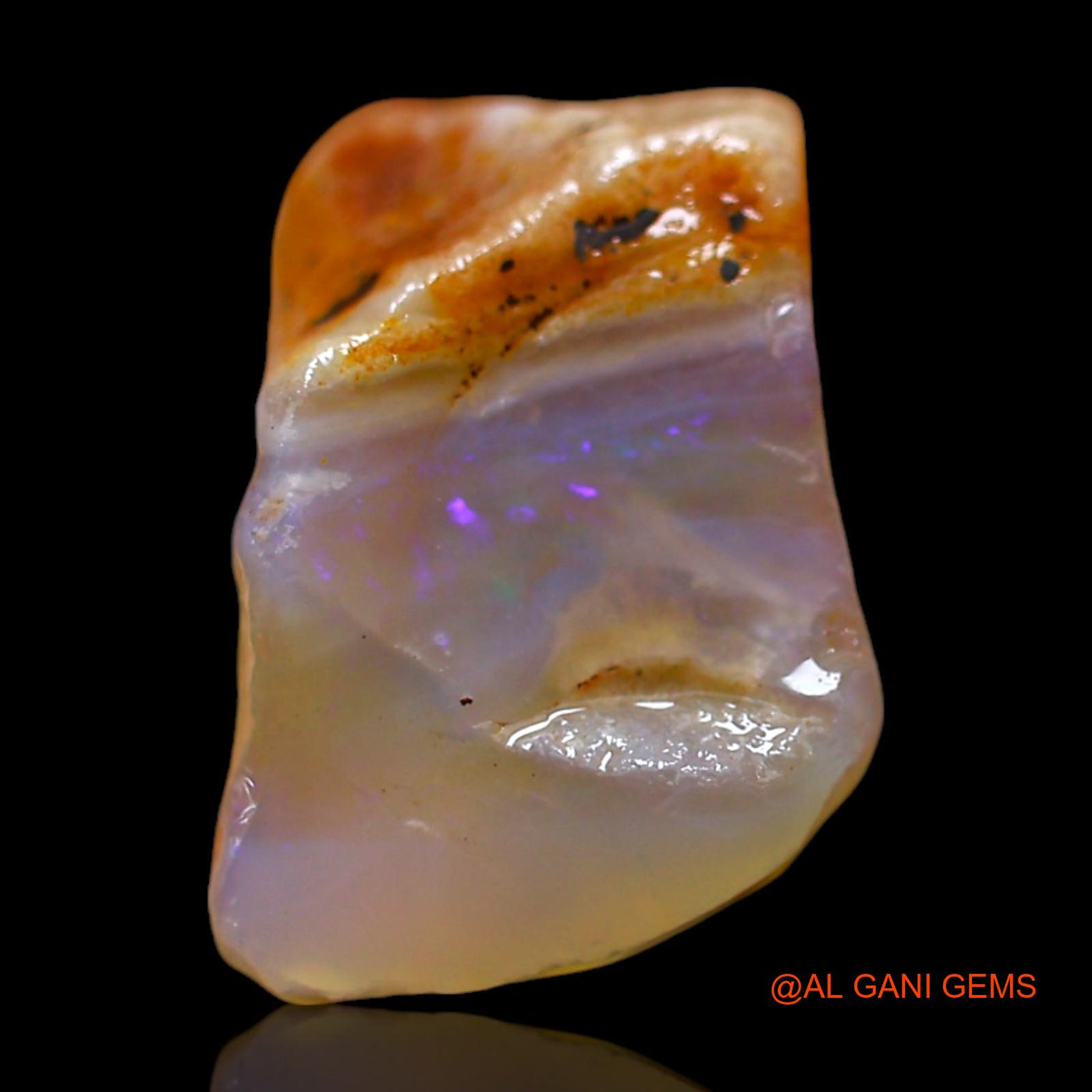12.00 Cts Unheated Australian Fire Opal Loose Gemstone Fancy Rough Natural 20x11x10 mm RD-785