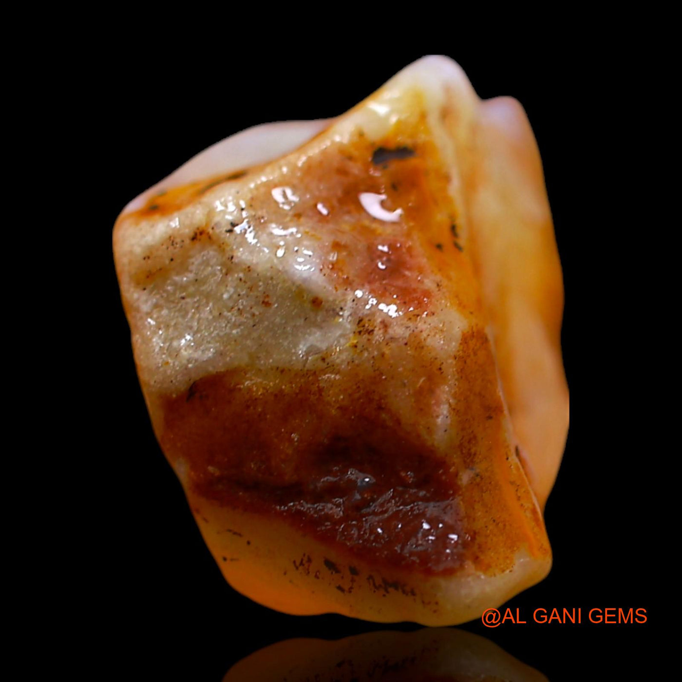 12.00 Cts Unheated Australian Fire Opal Loose Gemstone Fancy Rough Natural 20x11x10 mm RD-785