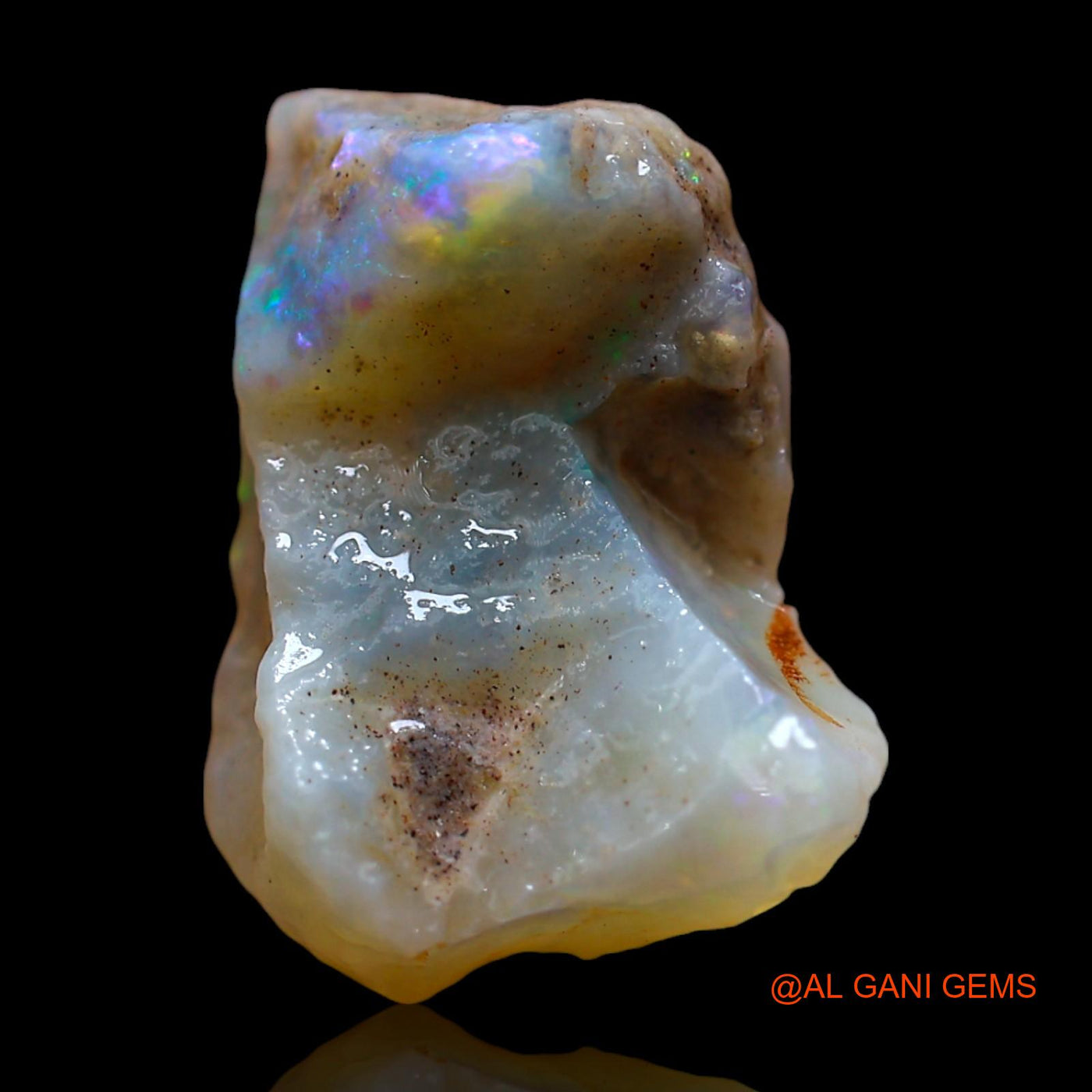 10.00 Cts Natural Australian Fire Opal Loose Gemstone Fancy Rough 19x13x10 mm RD-788