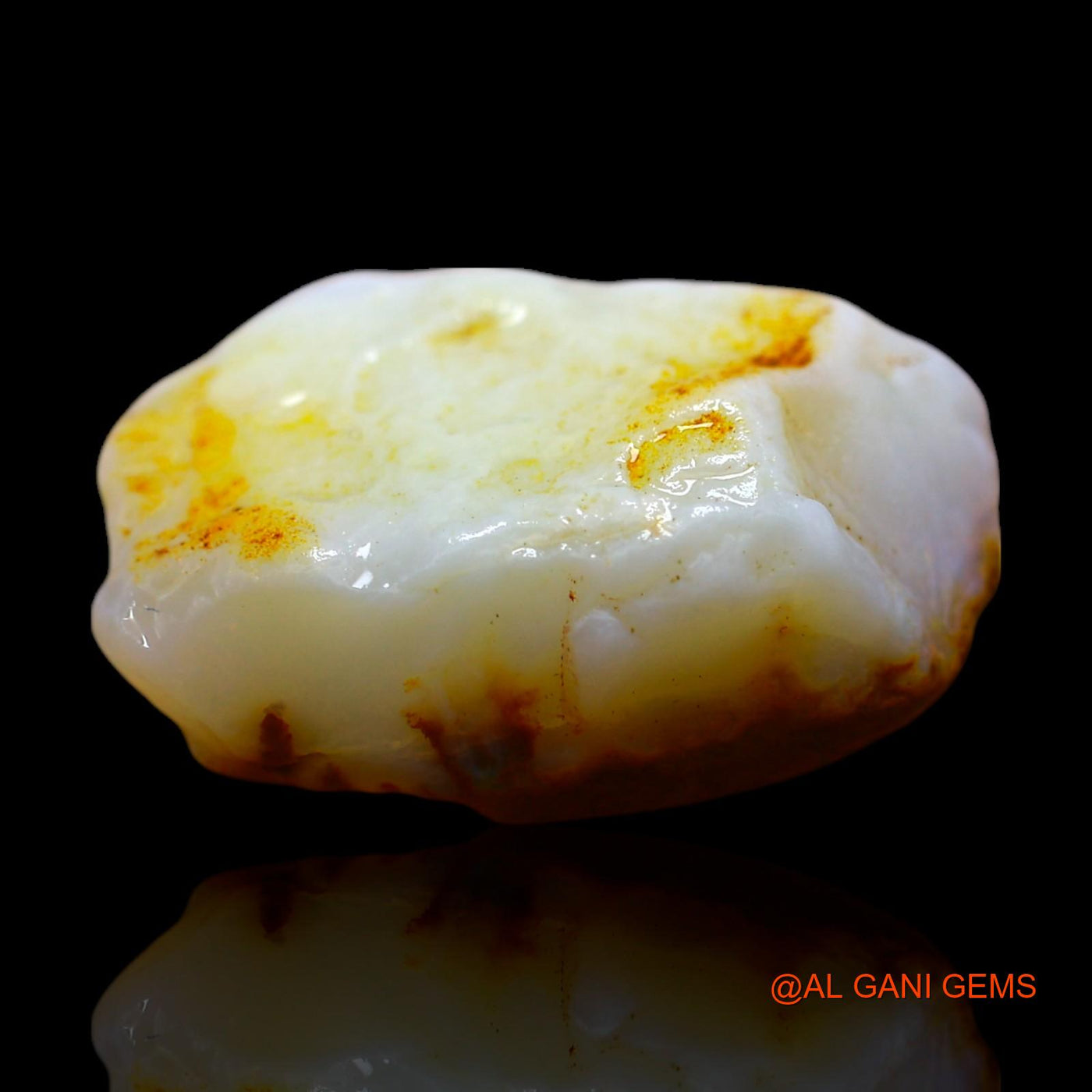 Natural Untreated Fire Opal Loose Gemstone Fancy Rough From Australia 10.00 Cts 18x13x7 mm RD-789