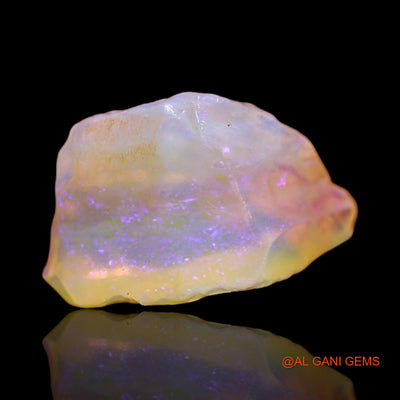 5.00 Cts Natural Australian Fire Opal Loose Gemstone Fancy Rough 14x9x9 mm RD-78
