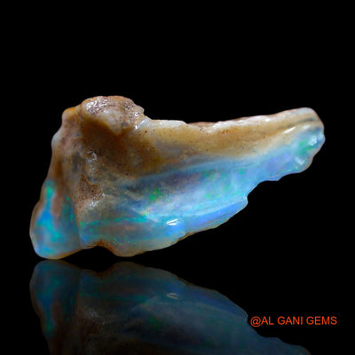 8.00 Cts Natural Australian Fire Opal Loose Gemstone Fancy Rough 20x14x9 mm RD-792